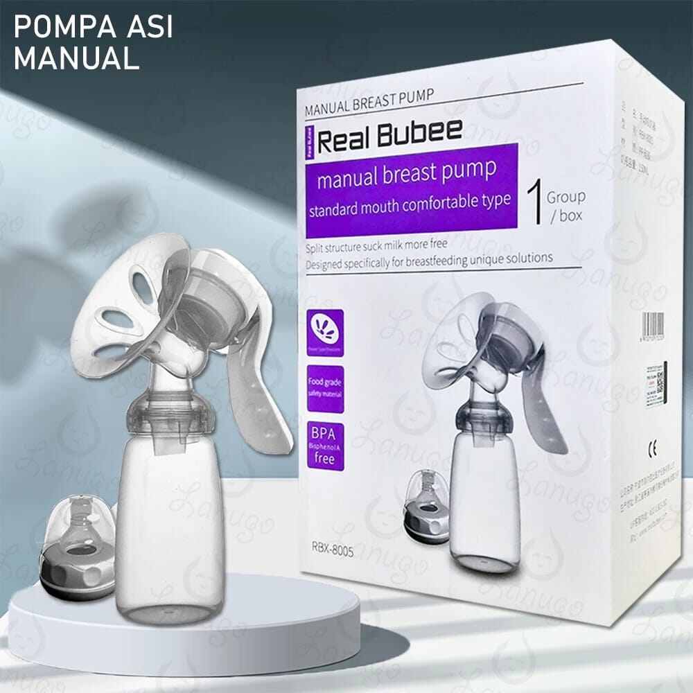 Pompa Asi Manual Real Bubee Original / Breast Pump Manual Real Bubee / Pompa Asi Real Bubee BPA Free