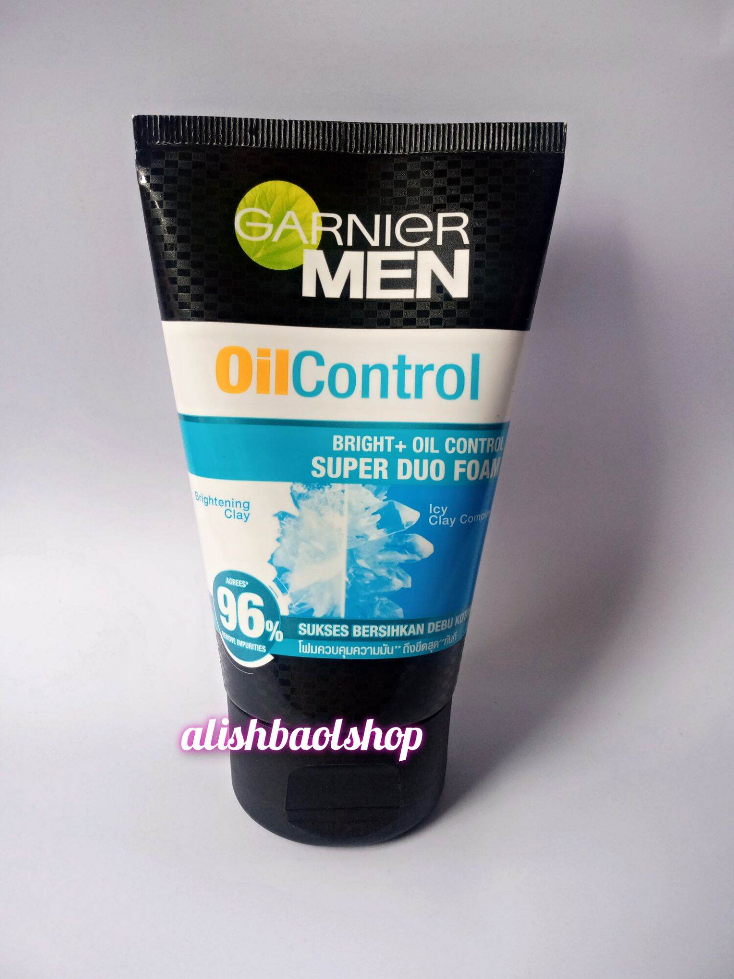 Garnier Men Oil Control Super Duo foam 100ml Lazada Indonesia