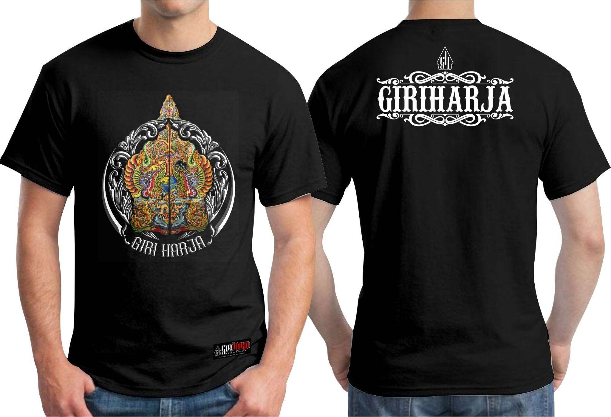 Kaos Gugunungan Wayang Kaos Wayang Golek Giri Harja Kaos Wayang