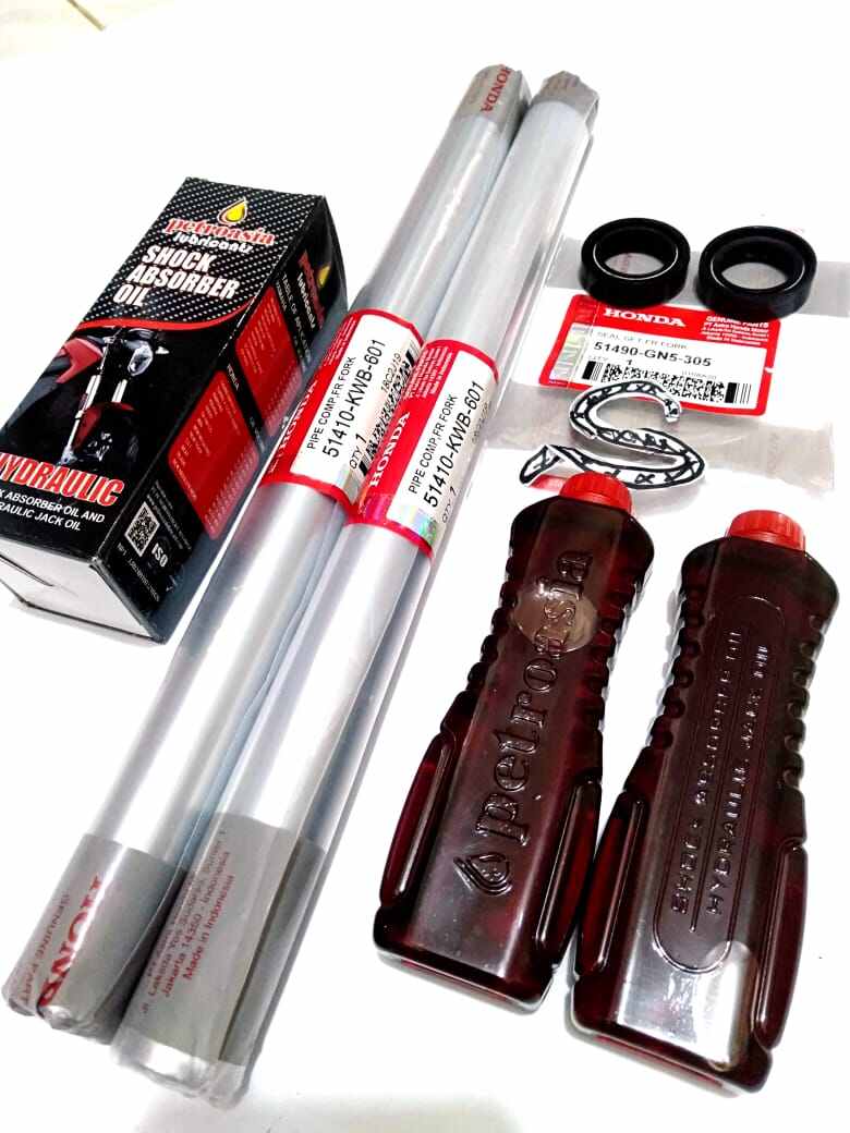 As Shock Depan Kwb Buat Motor Honda Blade Dan Revo Absolute As Kiri Dan Kanan Seal Shock