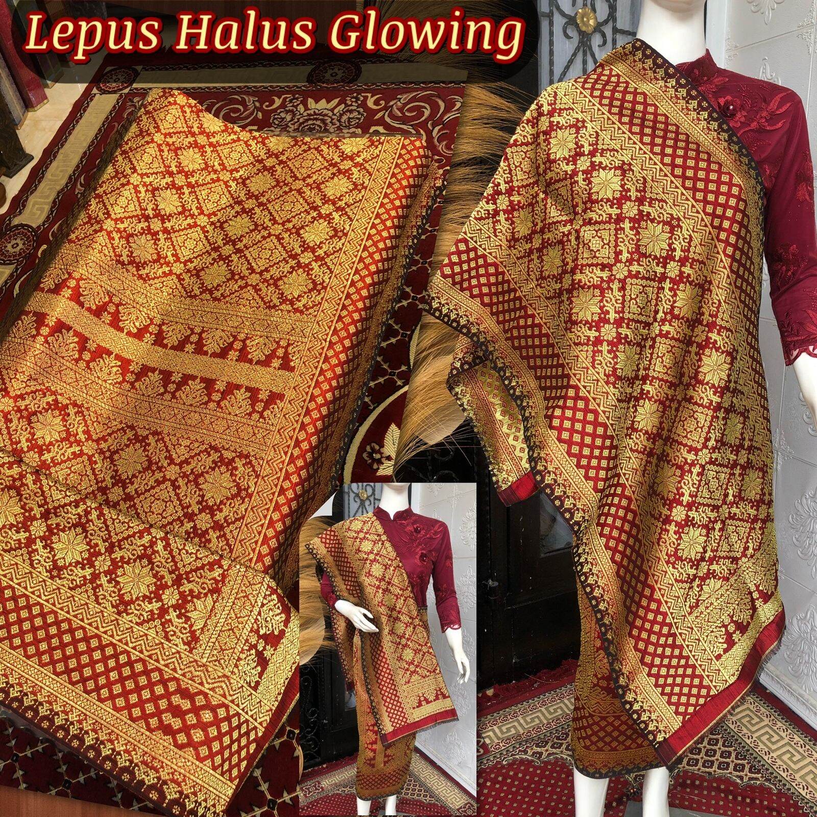 Bahan Songket Lepus Halus Gebeng Kain Songket Palembang 013 Lazada