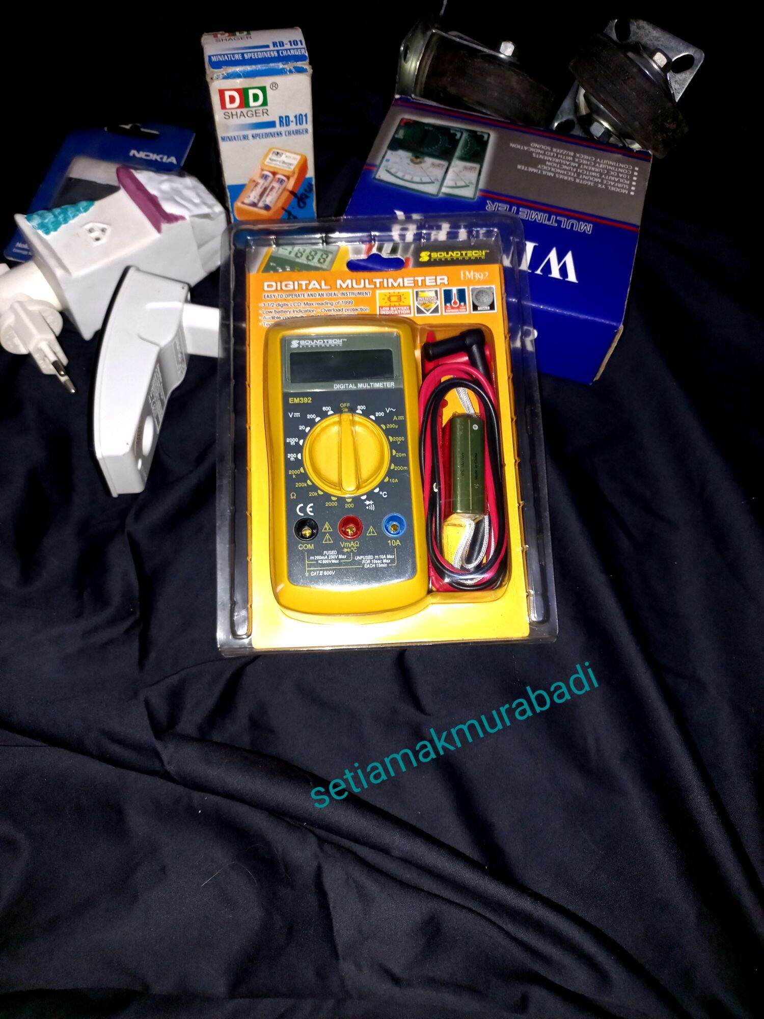 Digital Multimeter Sound Tech EM392 Lazada Indonesia