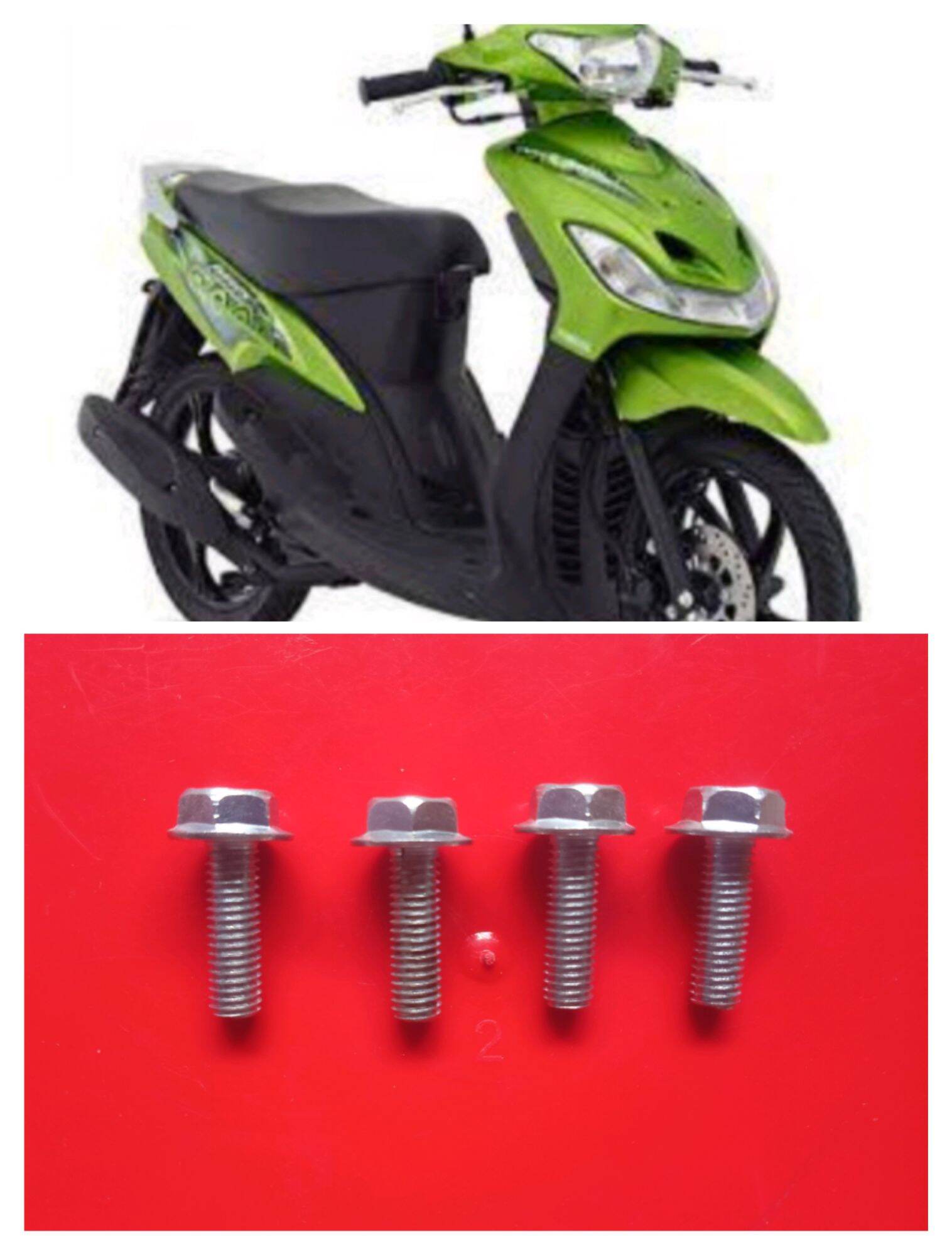 Bolt stirrup Begel motor Yamaha Mio sporty new smile soul Fino Xeon se set Harga  8,000 Ringgit*Penghantaran Percuma