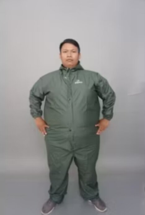 Best-Selling Jumbo Big Size Genzho Raincoat Thick Anti-Seepage Raincoat Harga 15,985 rupiah*Gratis Ongkir
