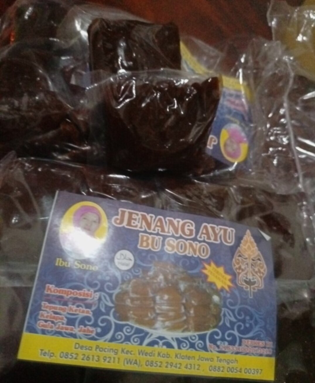 jenang ayu bu sono khas Klaten 1kg Lazada Indonesia
