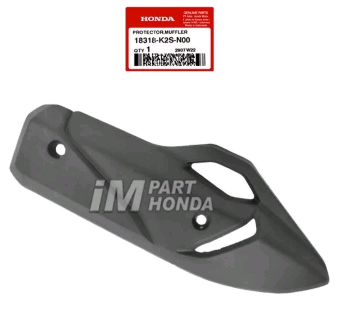 cover tutup tameng pelindung knalpot vario 160 new esp k2S 2023 original Harga 28,000 rupiah*Gratis Ongkir