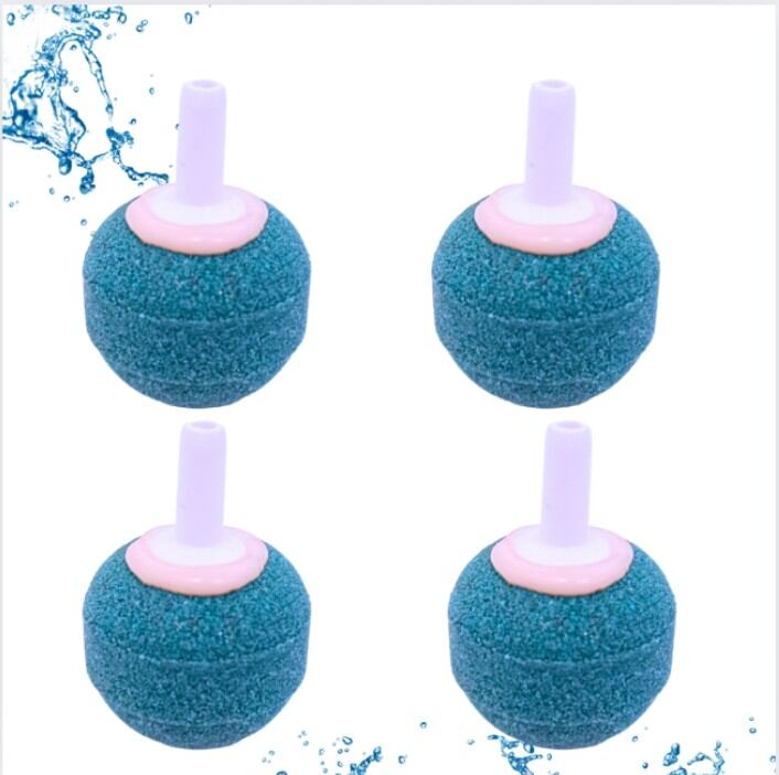 Batu Aerator Aerasi / Airstone Pemecah Gelembung Udara Airstone BULAT BAKSO 2,5CM