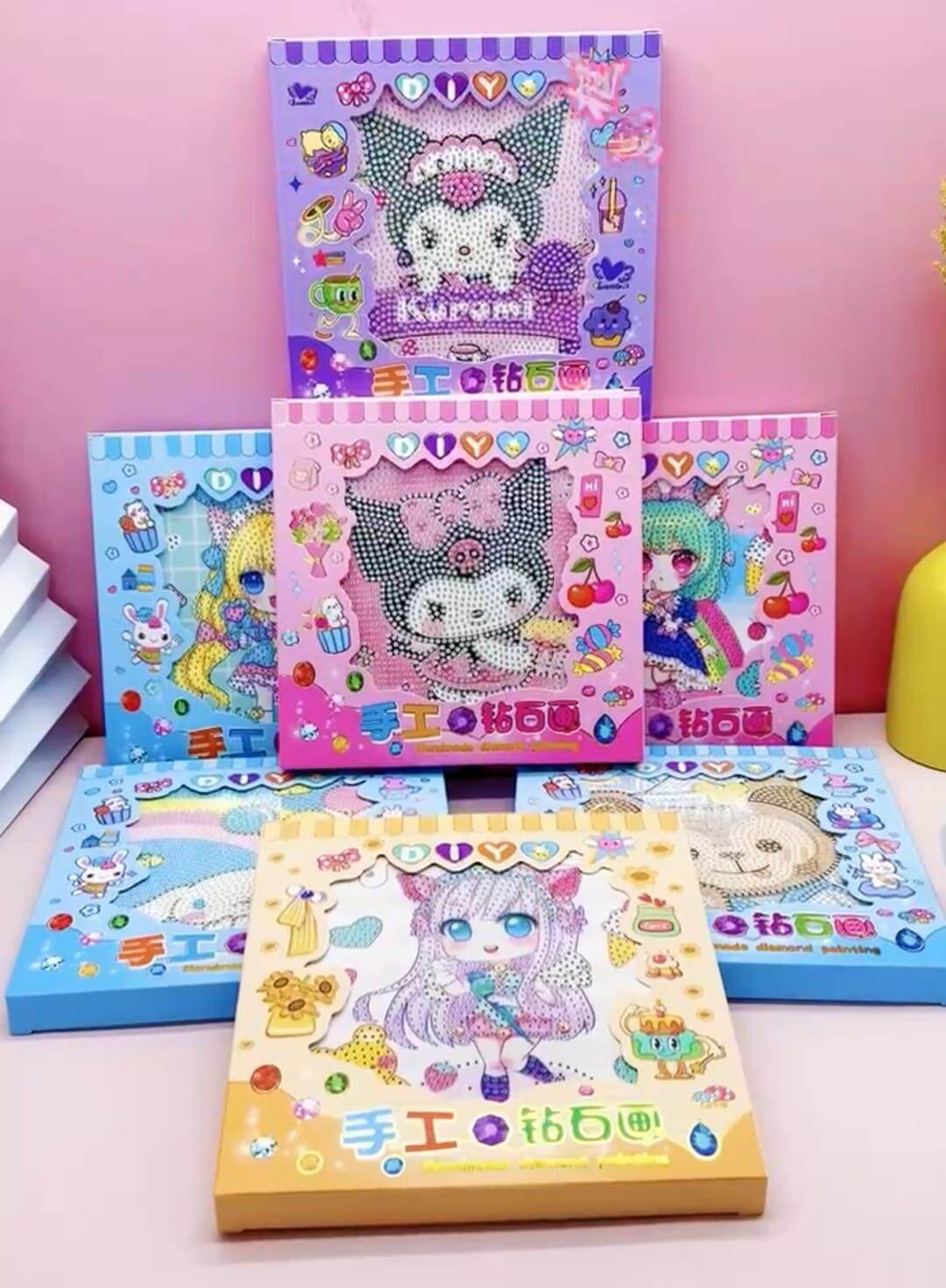 Jual [LIMITED, NO RESTOCK omnicrafts] #sanrio DIAMOND PAINTING SQUARE BEADS  di Seller Golia Store - Kalibata, Kota Jakarta Selatan