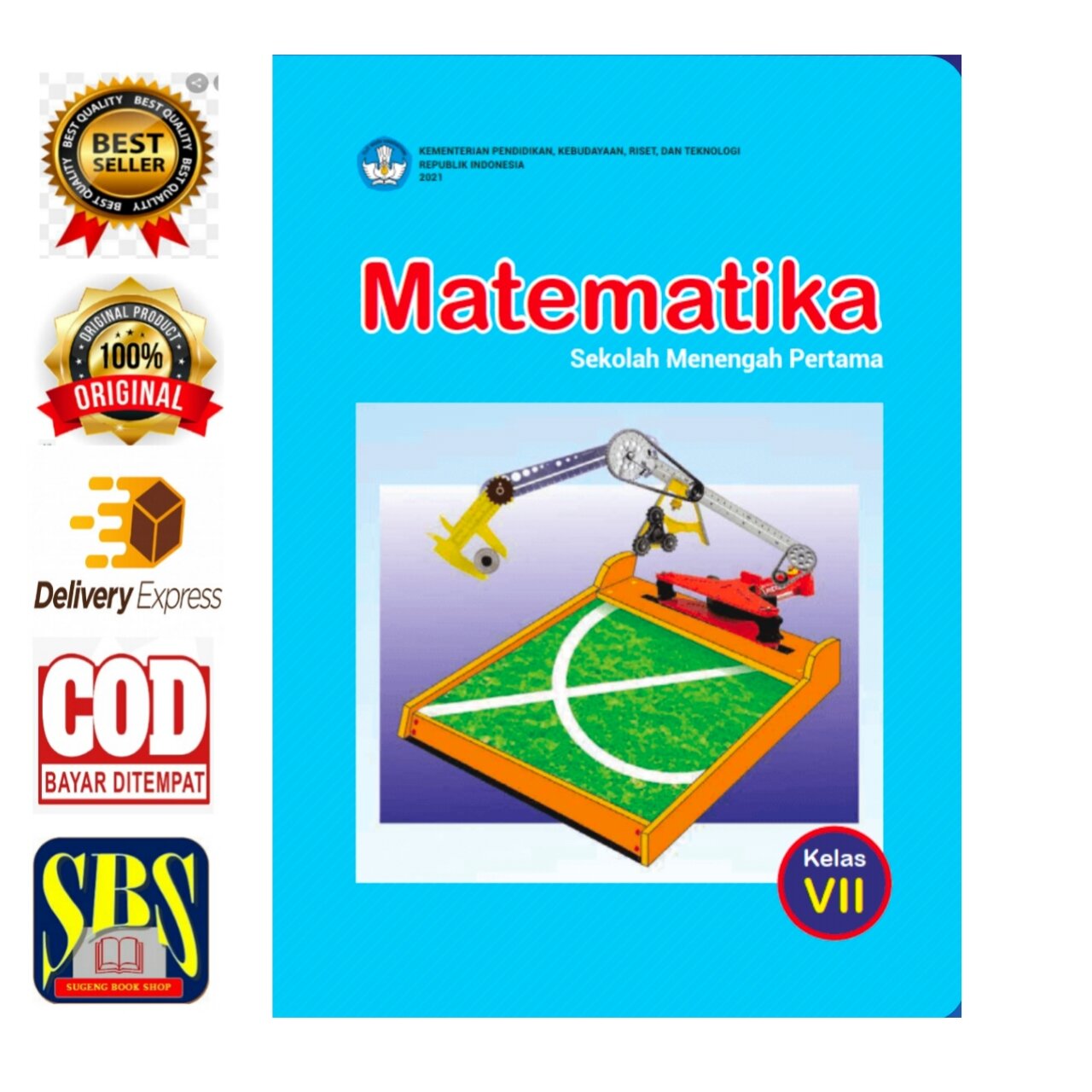 BUKU MATEMATIKA UNTUK SMP KELAS 7 KURIKULUM MERDEKA | Lazada Indonesia