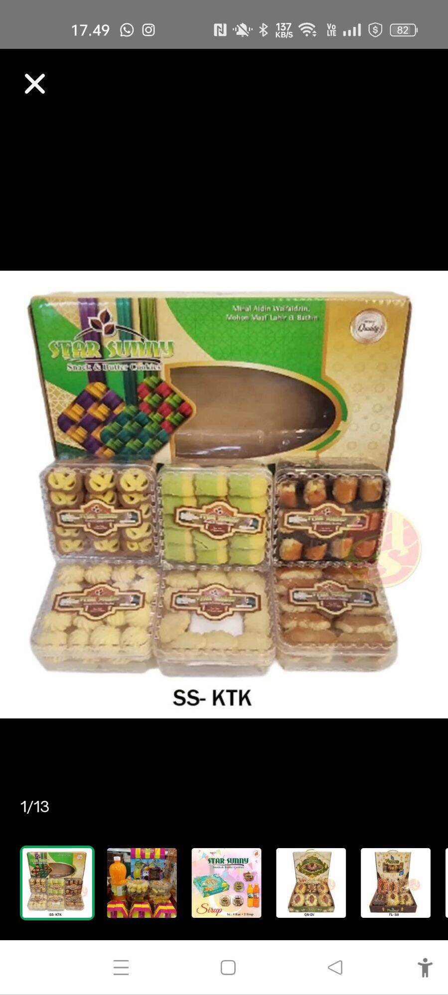 Parsel parcel Paket kue kering bellarosa paket coklat lebaran enak