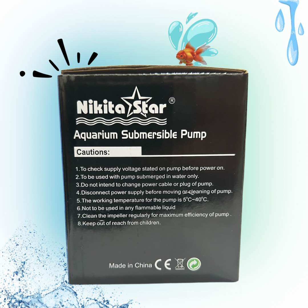 NIKITA STAR NS 30W POMPA KOLAM AQUARIUM DRY BURNING SUBMERSIBLE PUMP