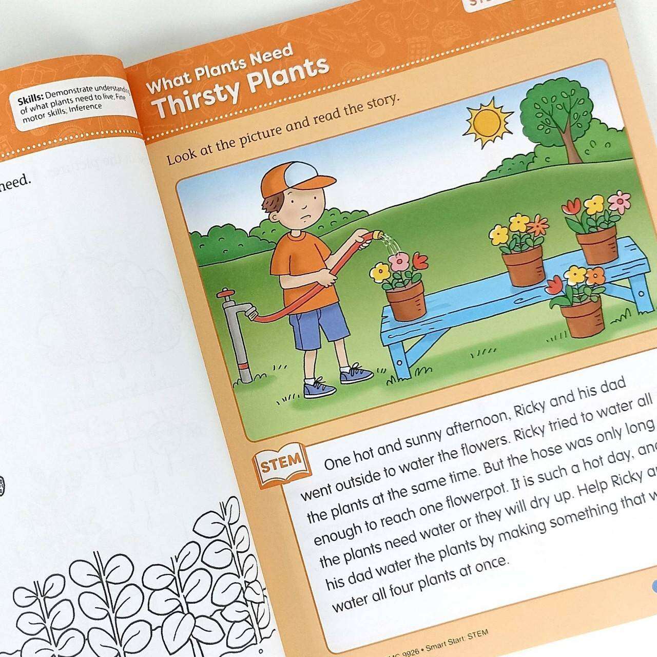 Evan-Moor Smart Start STEM Grade Kindergarten Activity Book Hands-on ...