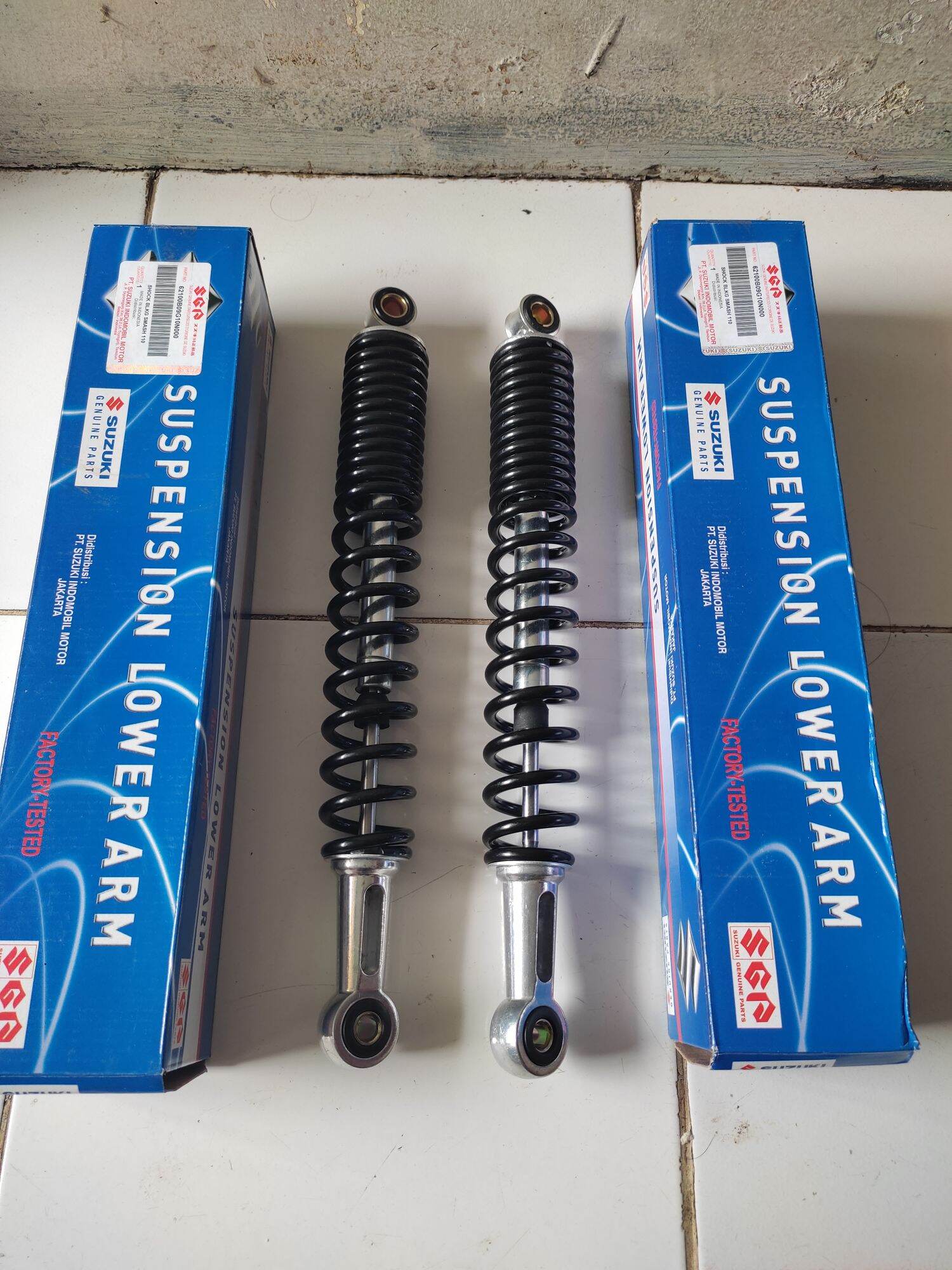 SHOCKBREAKER BELAKANG SUZUKI SMASH 110 OLD SMASH NEW TITAN PNP SHOGUN ...