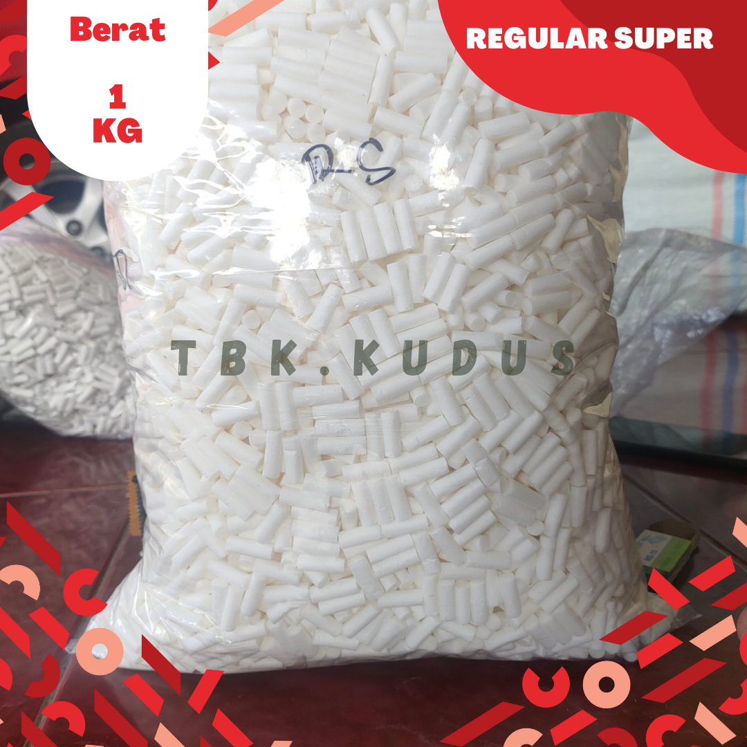 Gabus Busa Filter Regular Super 1Kg Harga 145,000 rupiah*Gratis Ongkir
