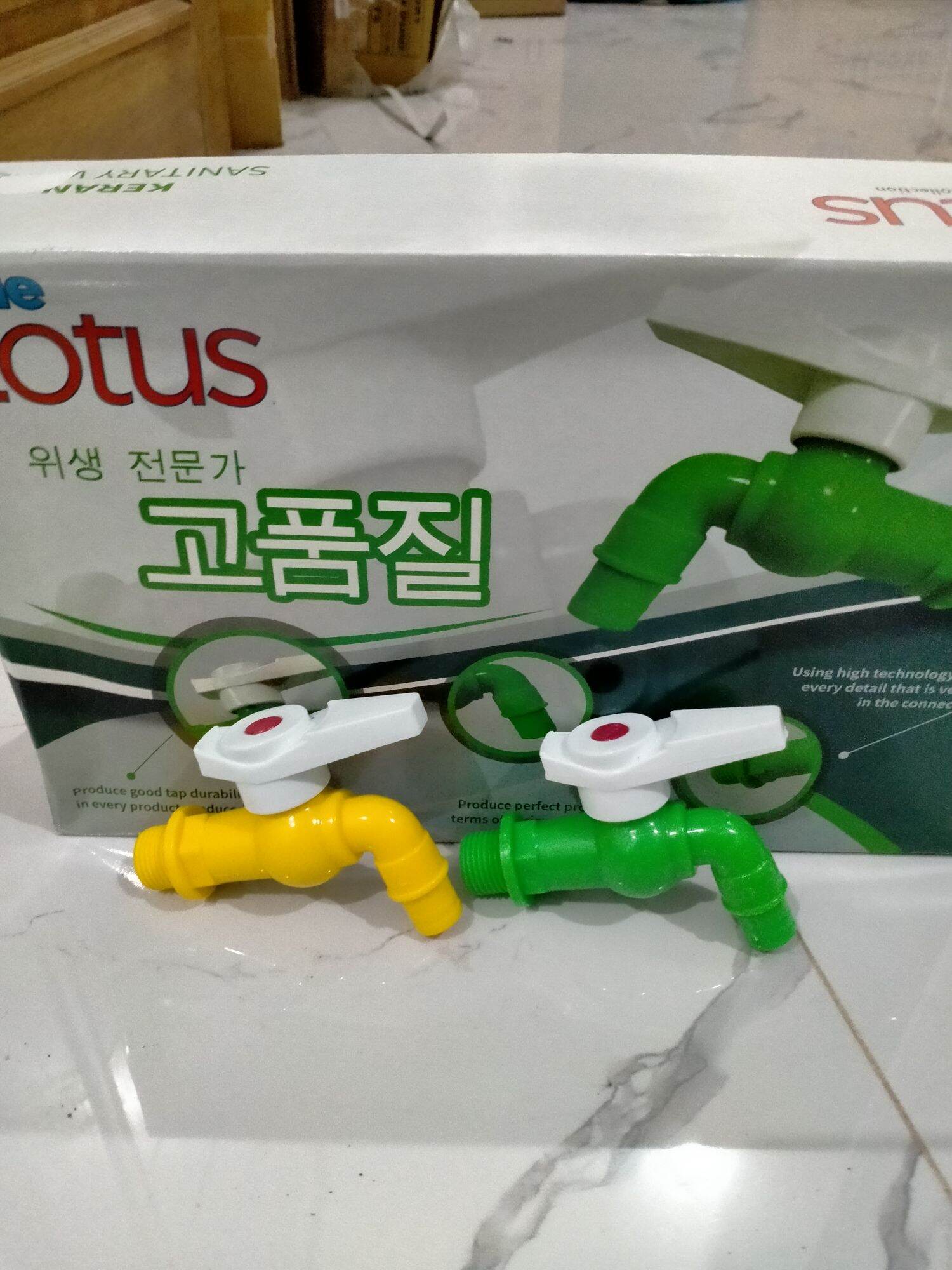 kran PVC lotus warna per kotak 24pcs keran air murah Harga 84,750 rupiah*Gratis Ongkir