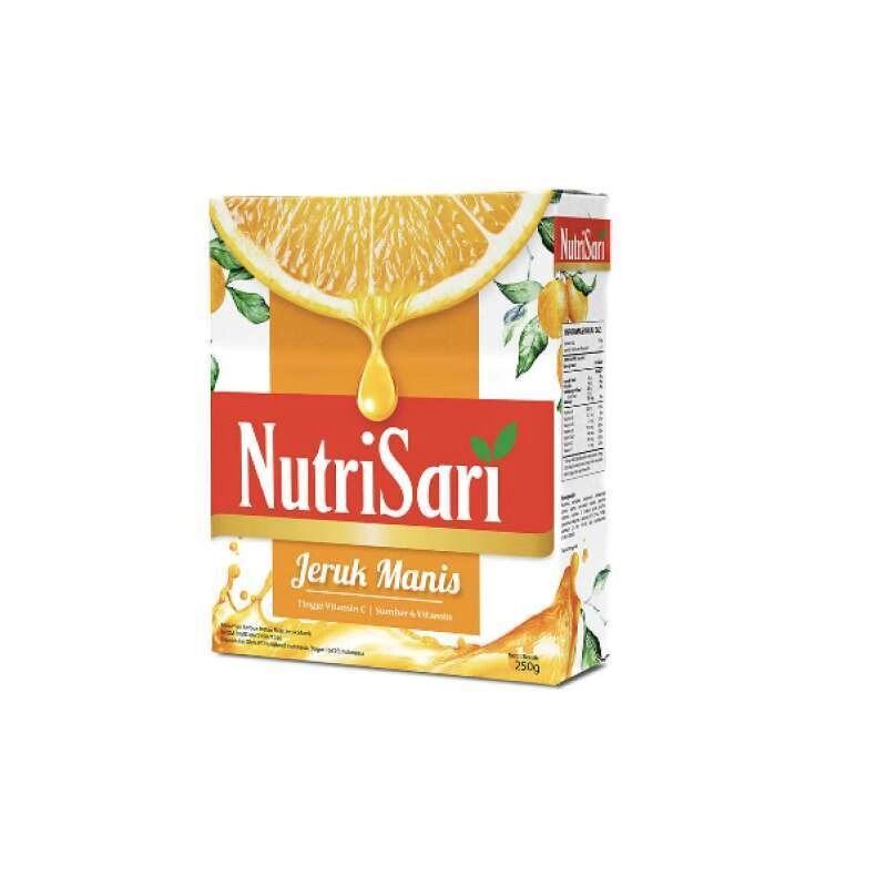 Nutrisari Jeruk Manis Bubuk 250gram Lazada Indonesia