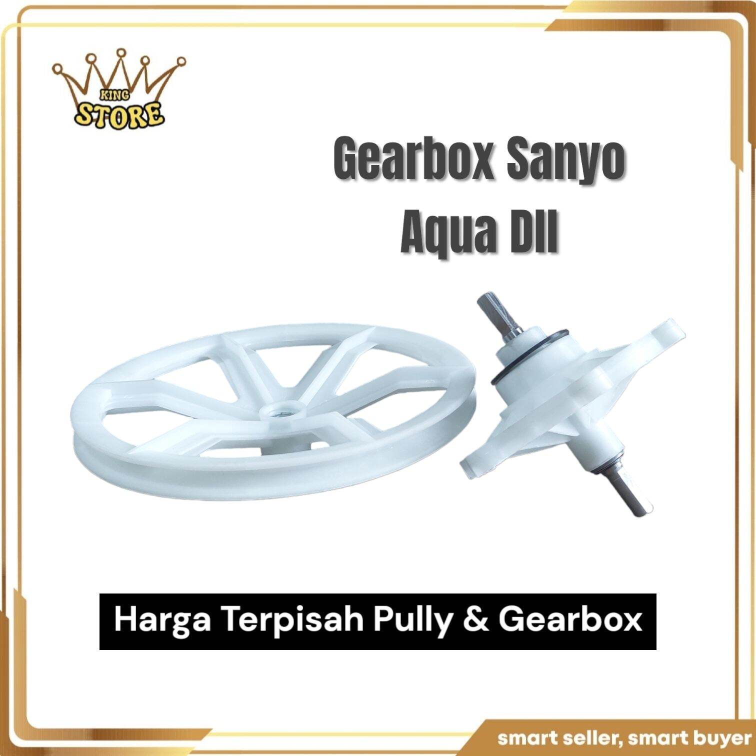 Gearbox Pully Mesin Cuci Sanyo Aqua Tabung Gear Box Lazada Indonesia