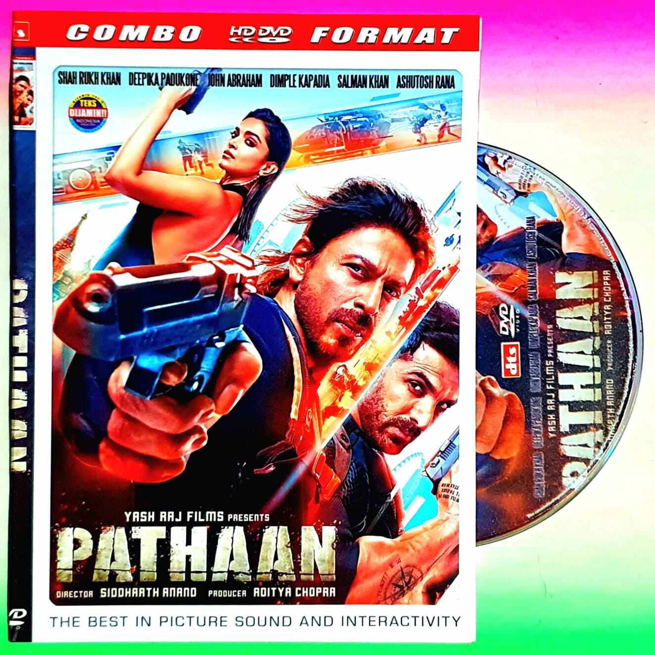 KASET DVD FILM SHAH RUKH KHAN PATHAAN HD JERNIH SUBTITLE INDONESIA KASET DVD FILM INDIA