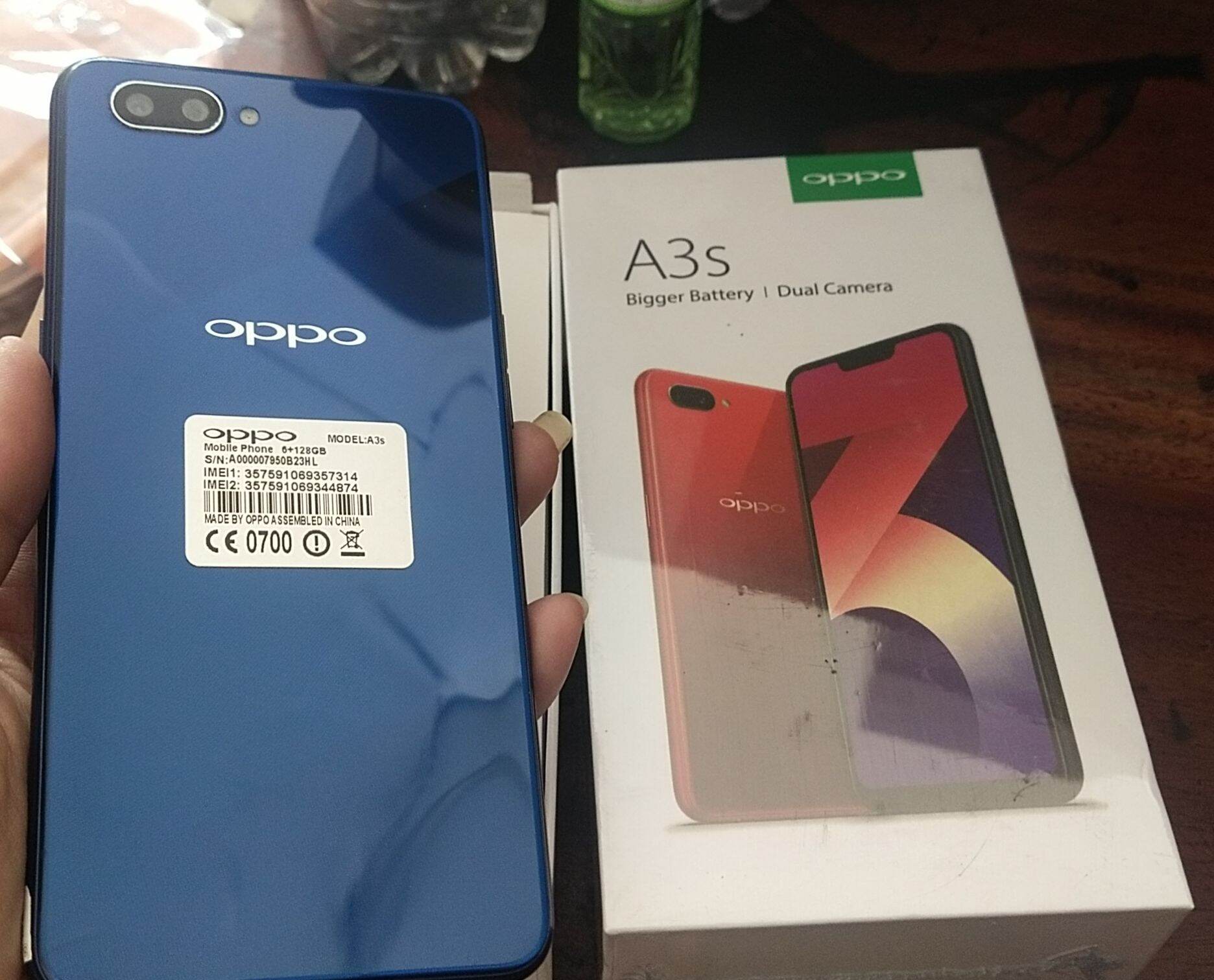 gambar oppo a3s ram 6