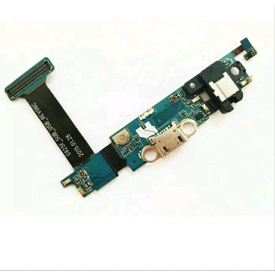 Flex conector de carga Micro USB para Samsung Galaxy S6 G920F Audio y microfono