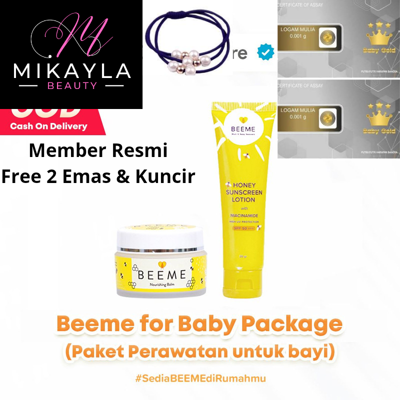 PAKET BEEME NOURISHING BALM + BEEME HONEY SUNSCREEN LOTION WITH ...