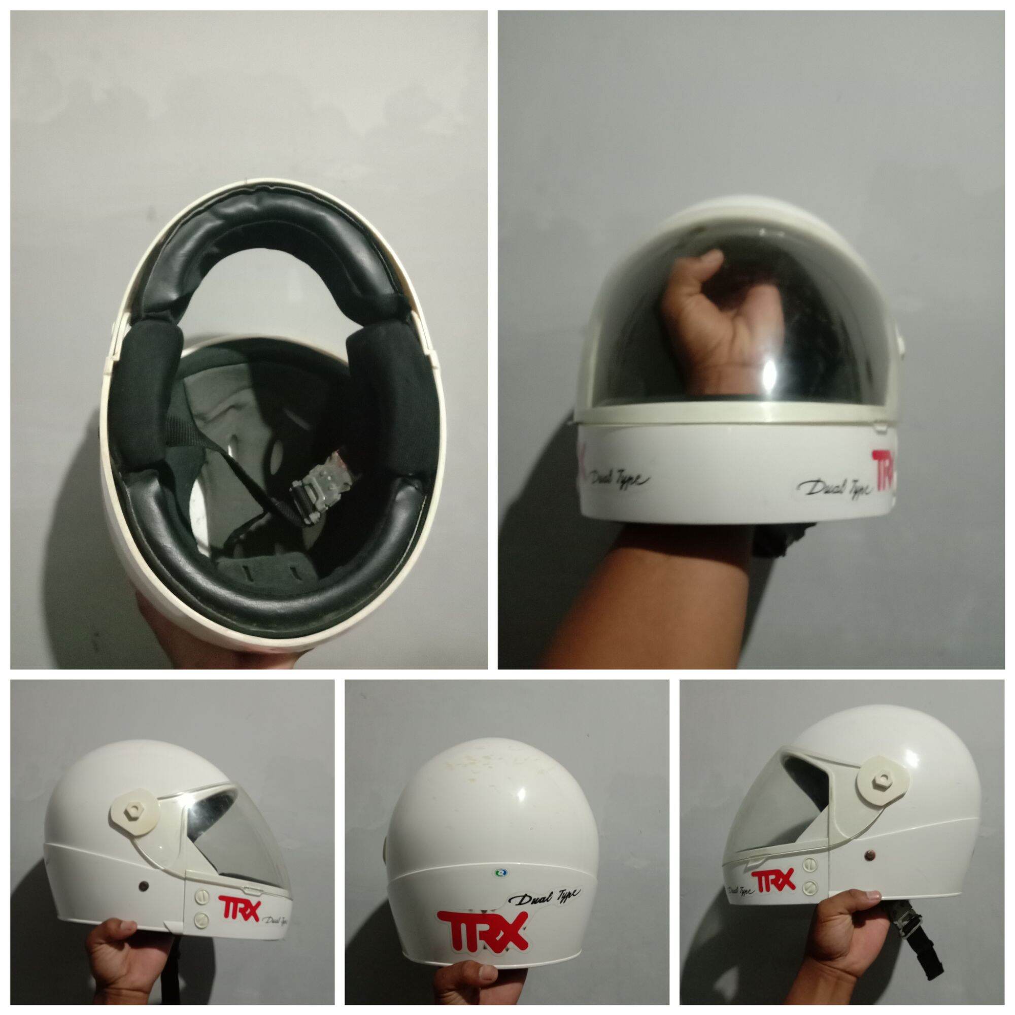Helm trx jadul original paint utuh bagus Lazada Indonesia