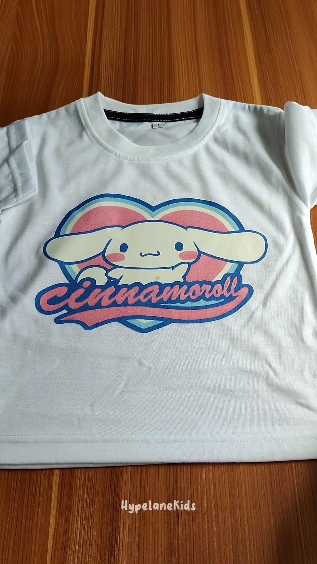 Baju Kaos Anak Perempuan Karakter Cinnamoroll Lucu Import Usia 1 - 10 Tahun - Hypelane Kids - DTF