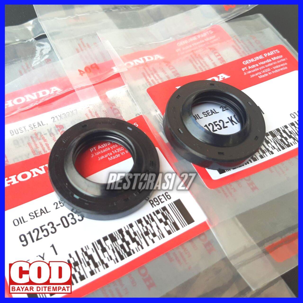 Seal Roda Depan Belakang Honda Crf F L Seal Tromol Roda Depan