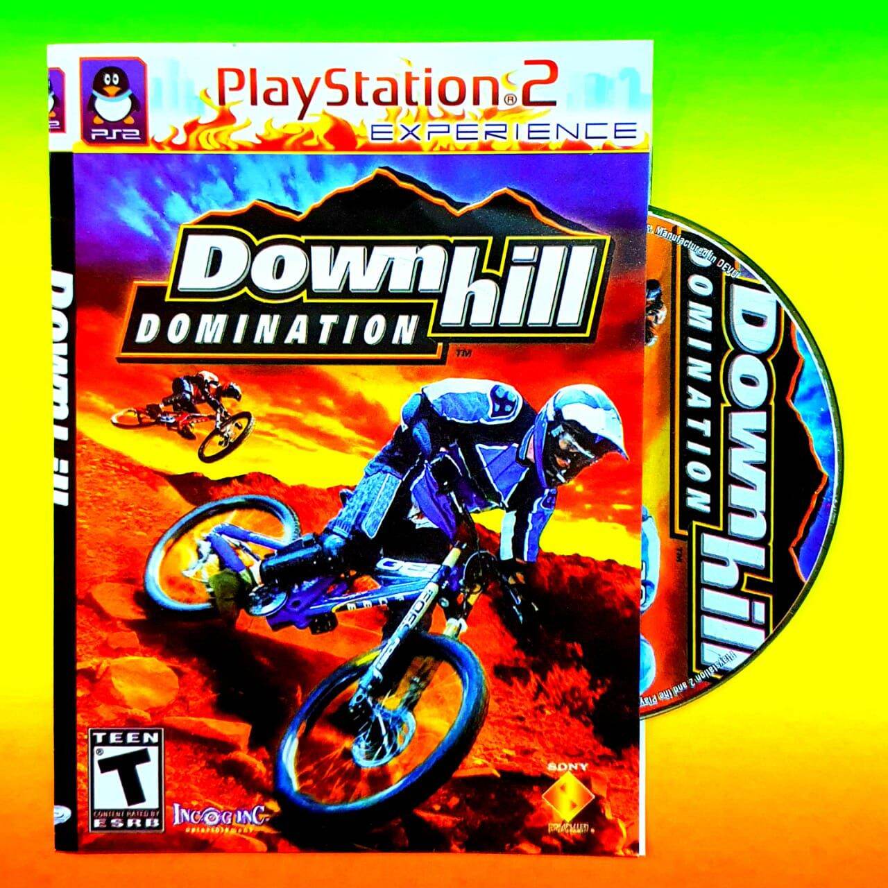 KASET PS2 GAME DOWNHILL DOMINATION PLAYSTATION 2 KASET CD GAME PS2 