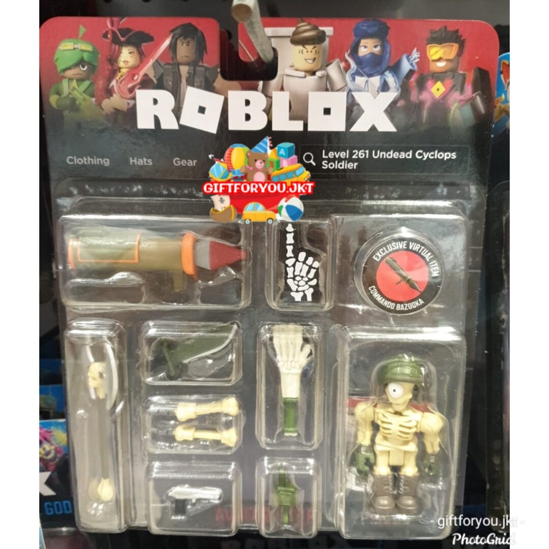 Roblox Avatar Shop Level 261 Undead Cyclops Soldier 9 Piece Set
