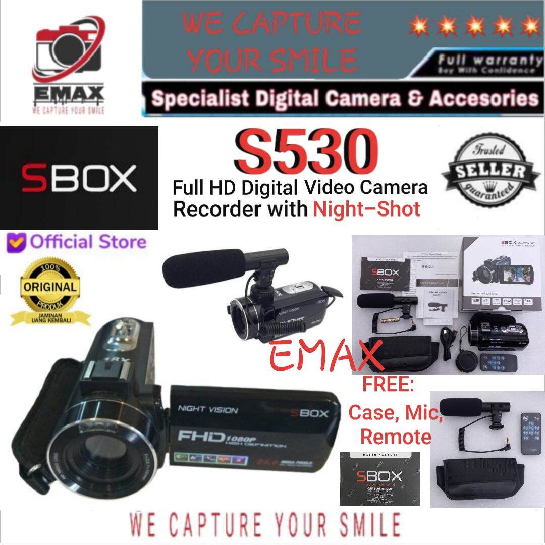 sbox s530 handycam