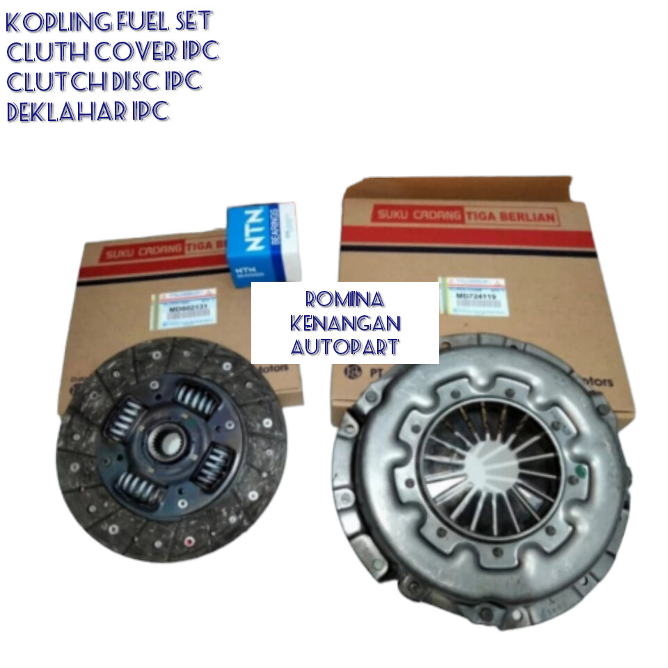 KOPLING SET FUEL SET MATAHARI KOPLING MITSUBISHI KUDA BENSIN 1.6 | KUDA GRANDI 2.0CC ORIGINAL 1SET Harga 650,000 rupiah*Gratis Ongkir