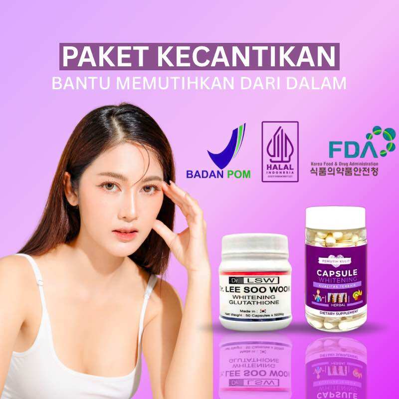 best way to absorb glutathione Dr Lsw Whitening Glutathione Original - Fast Body Whitening Capsules &  Collagen Supplement main image 1