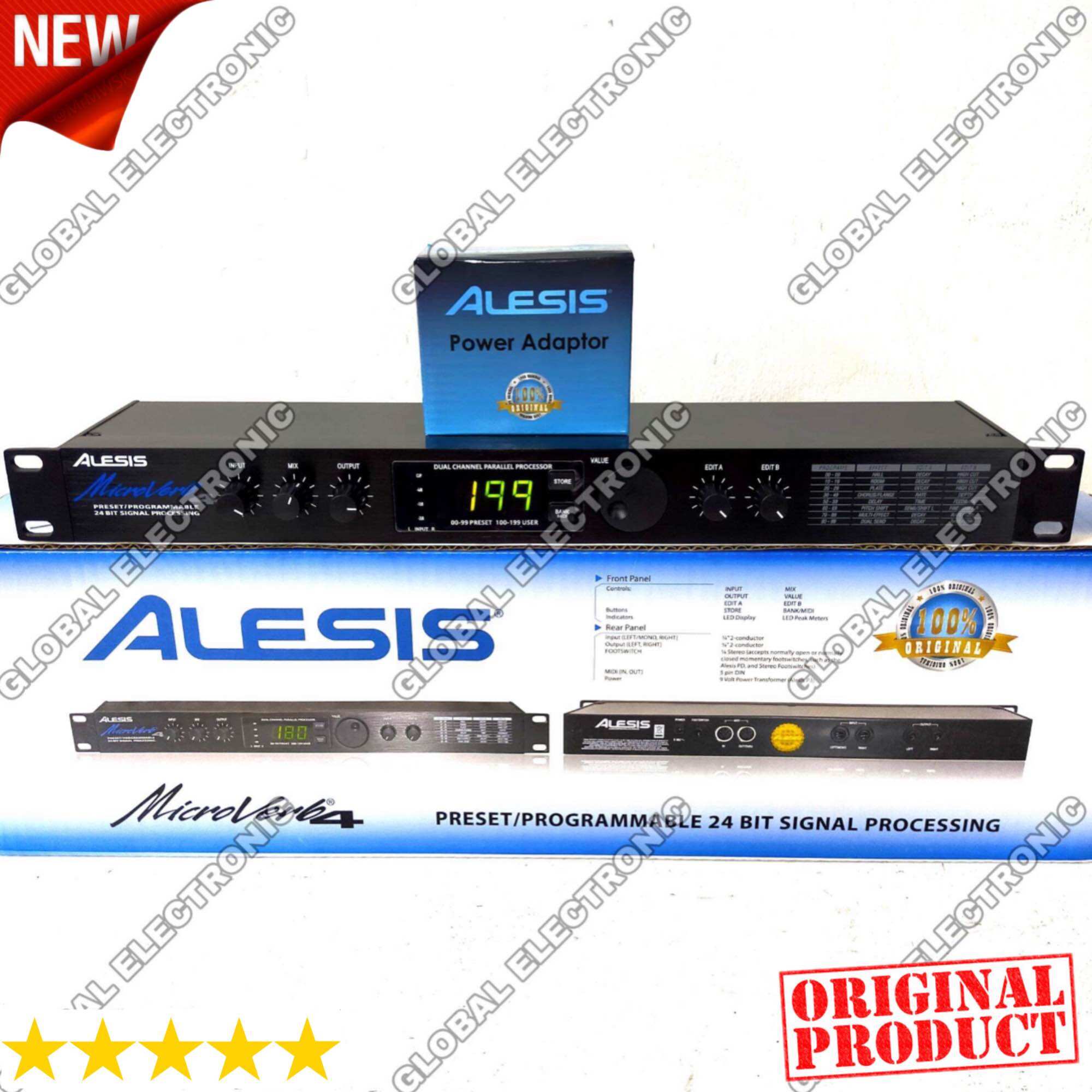 Effect Vocal Alesis Taiwan Microverb 4 Efek Vokal Alesis Microverb 4 ...