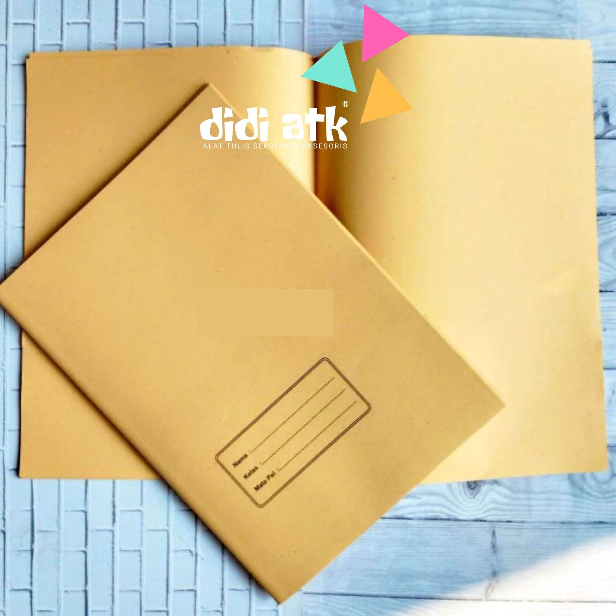 Sampul Buku Coklat Uk Kwarto 1 Pak (Isi 20 Lembar)