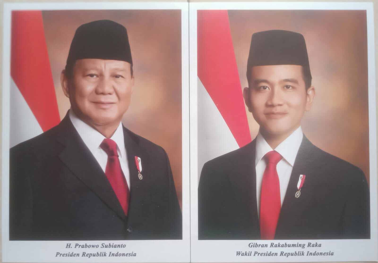 Poster Presiden Dan Wakil Presiden Indonesia 2024 - 2029 | Lazada Indonesia