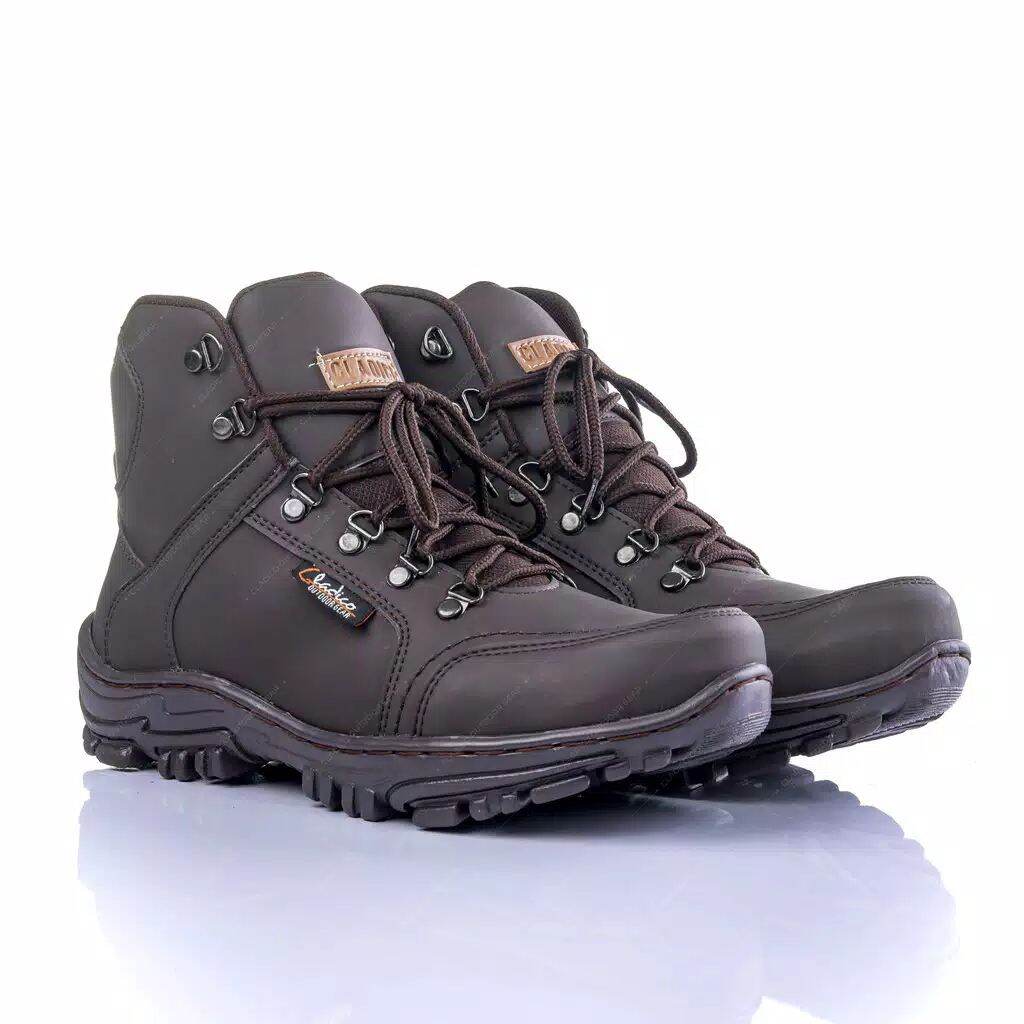 Sepatu Boots Pria Cladico North Safety Ujung Besi Outdoor Kerja Lapangan Proyek Gunung Best Quality Terbaik