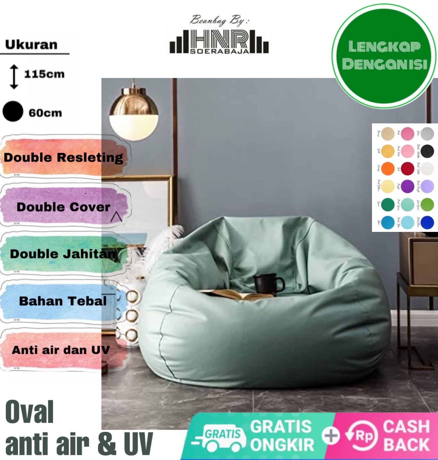 harga bean bag informa