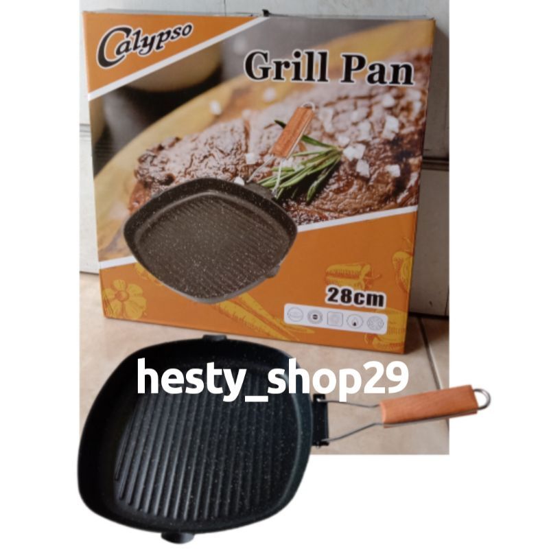 Jual Jual Carote Grill Pan 3 In 1 Anti Lengket 28 Cm di Seller