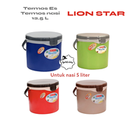 termos nasi/termos es/rice ice bucket hanami lionstar 12.5 lietr