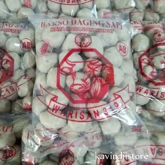 Frozen Bakso Sapi Warisan 319 500gr Lazada Indonesia