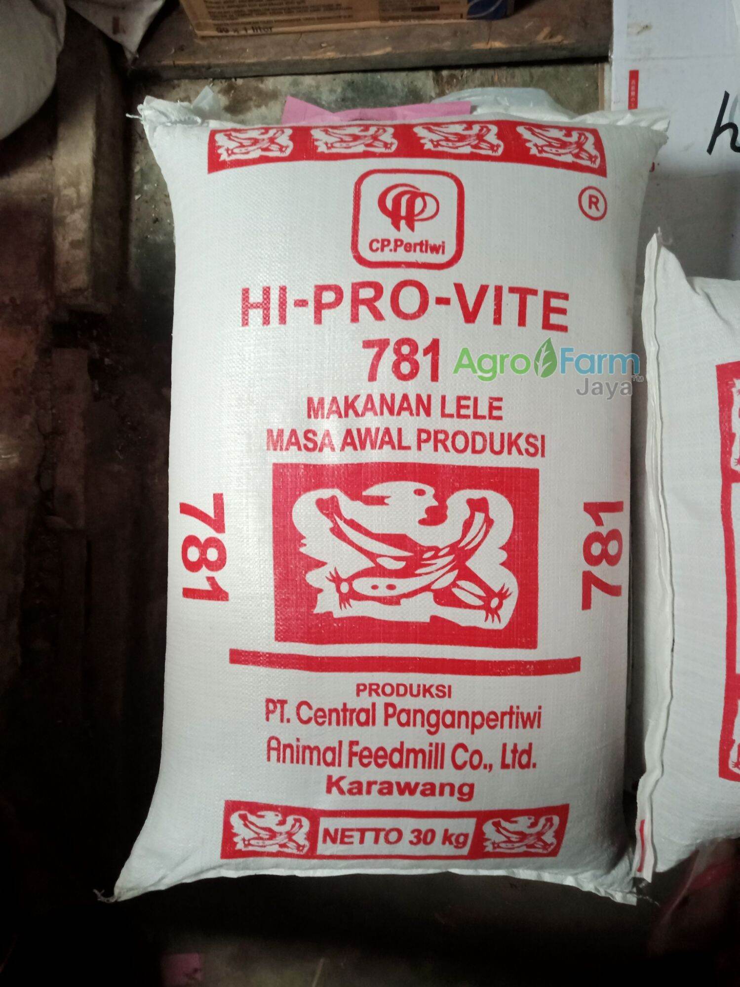 Pelet Ikan HI-PRO-VITE 781-3 Pellet Benih Bibit Lele Gurame Nila