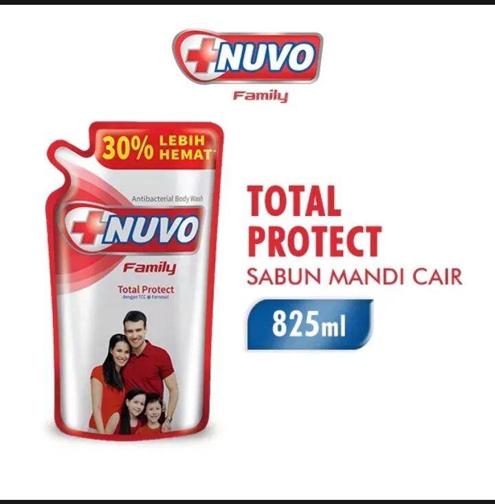 Nuvo sabun mandi cair 825 ml