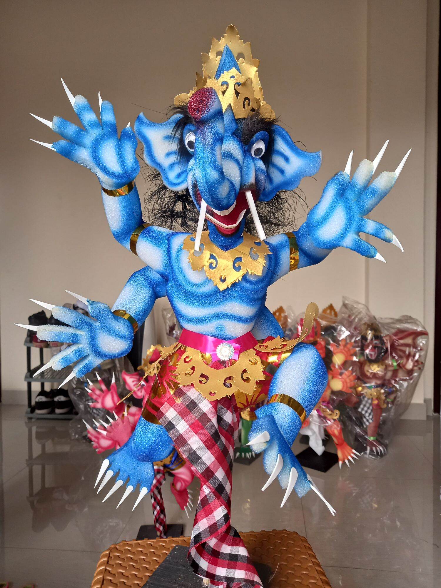 Ogoh-Ogoh Mini Ganesha/Mainan Anak-anak Murah dari Bali