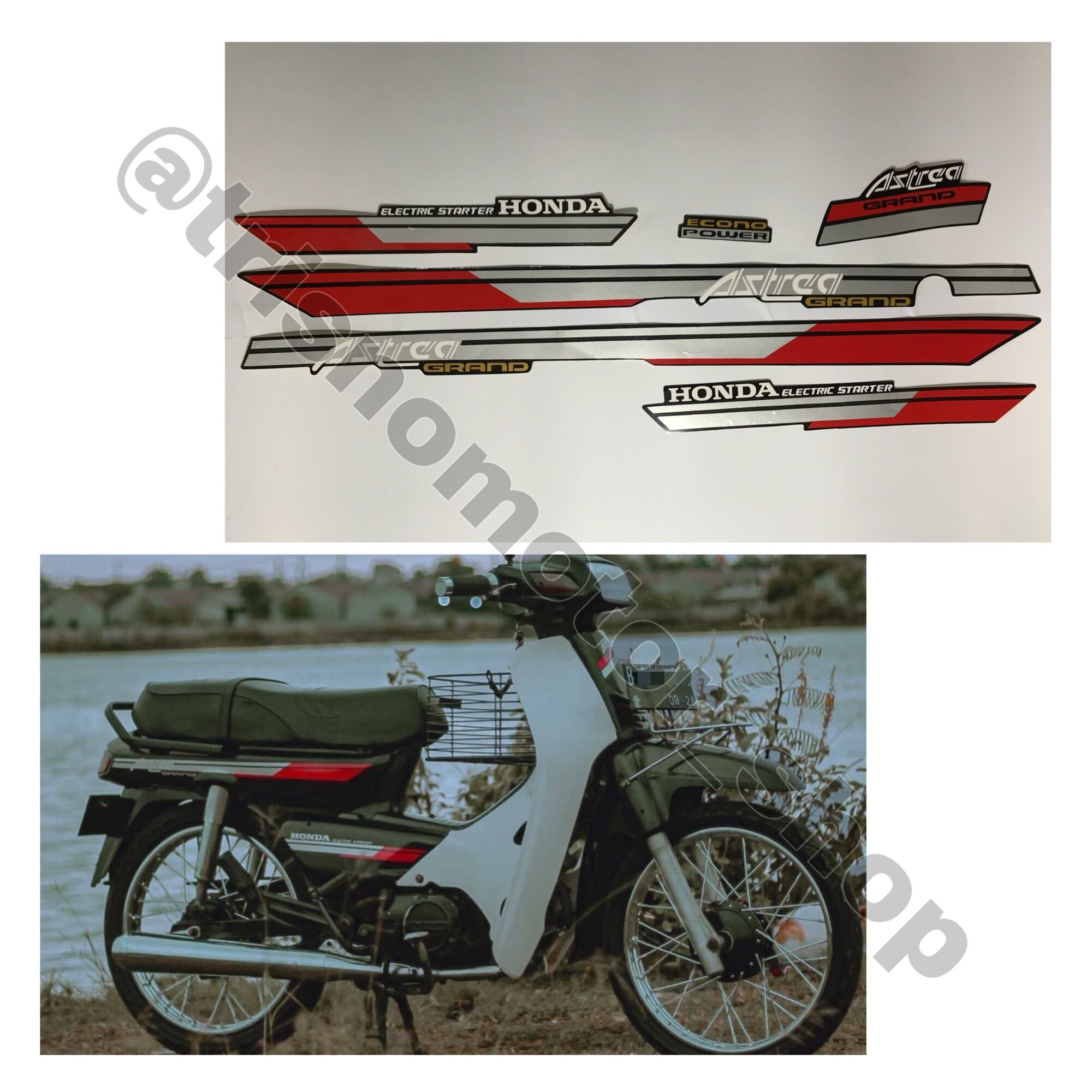 Jual Striping Honda Grand Bulus Terlengkap Lazada