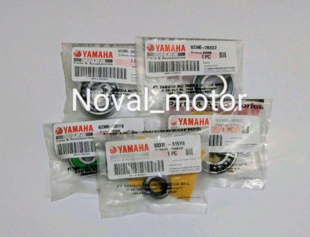 laher bearing gearbox rasio gardan Mio sporty smile fino karbu soul