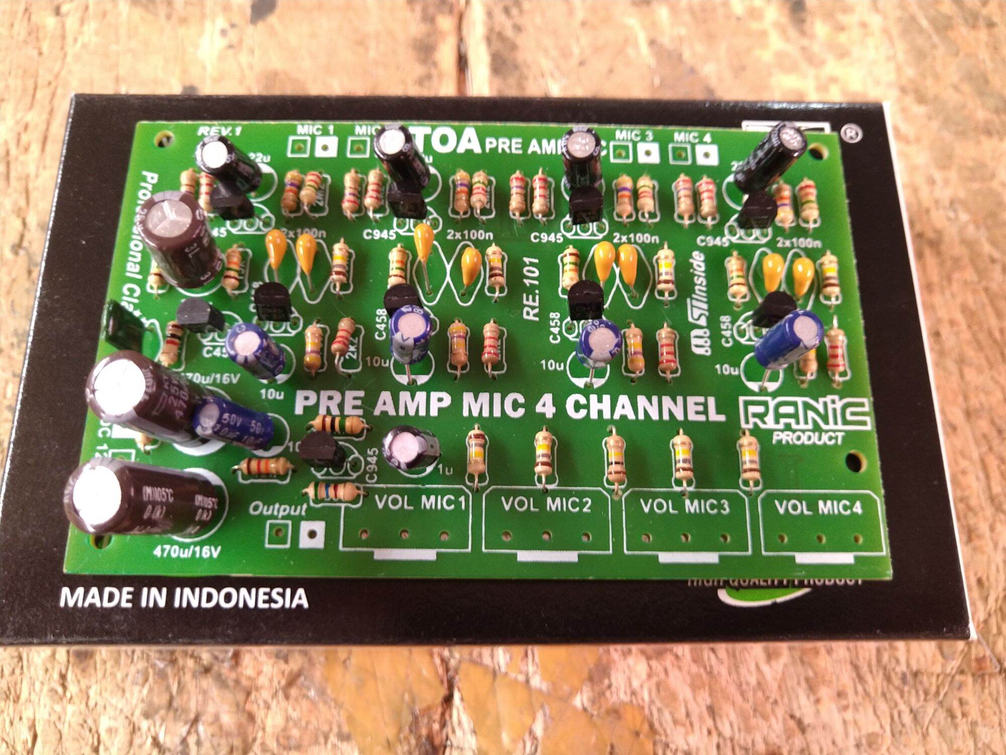 ギター TIDEMARK TBH DUAL INPUT PREAMP TIDEMARK TBH DUAL INPUT PREAMP