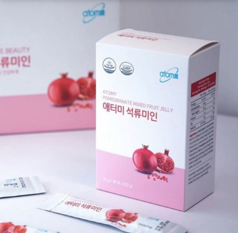 Atomy pomegranate mixed fruit jelly isi 30 sachet Lazada Indonesia