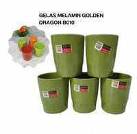 Gelas Melamin Original Golden Dragon B010 Gelas Minum 300ML
