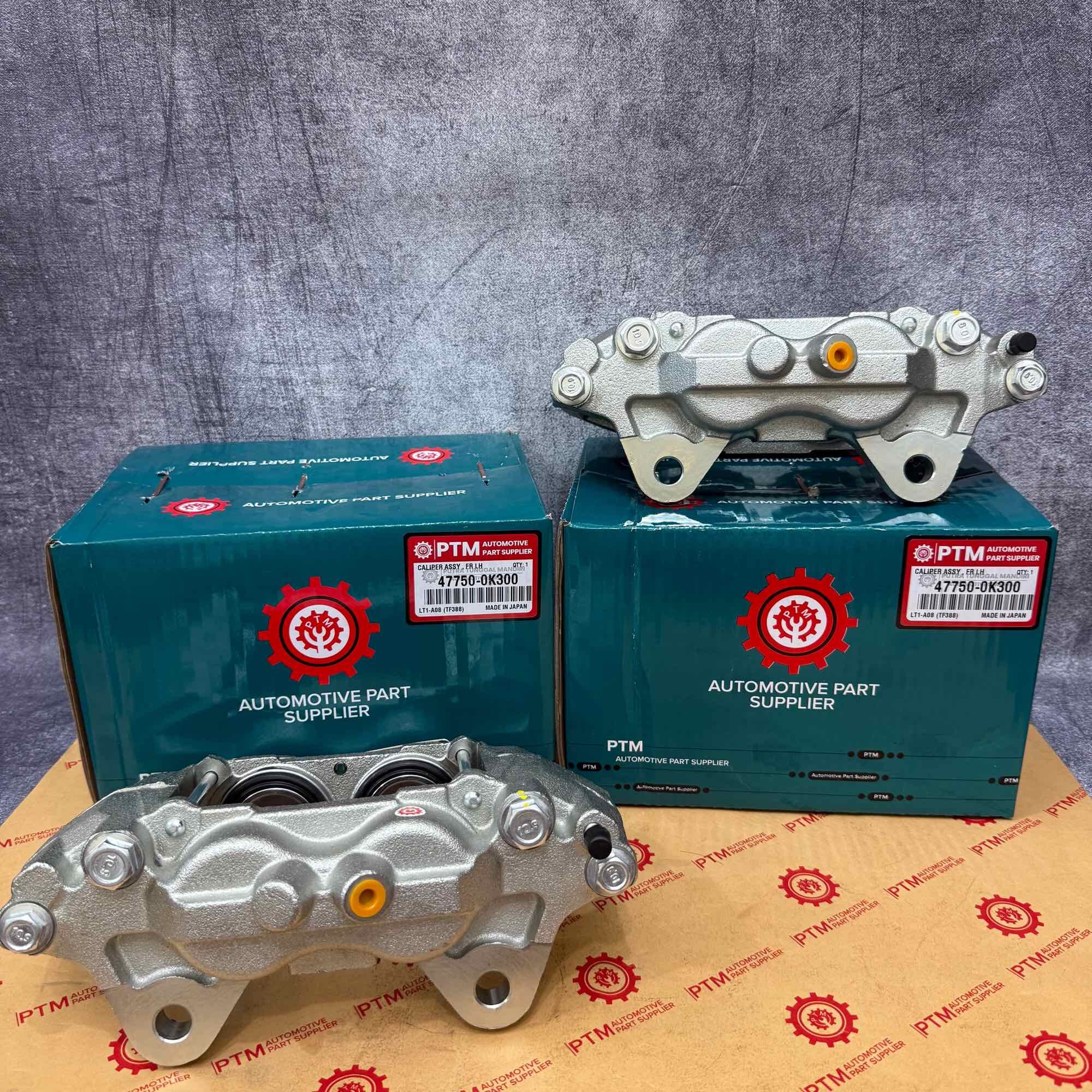 Caliper Assy/Disc Brake Disc Housing Front Left Lh for Toyota Hilux Revo 2016-2023/Fortuner Vrz (1Pcs) Genuine Ptm 47750-0K300 Harga 850,000 rupiah*Gratis Ongkir